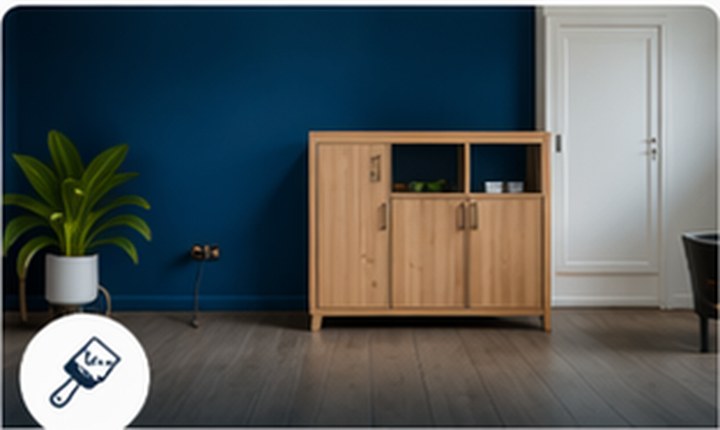 Exemple de peinture intérieure